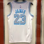 2021/22 Los Angeles Lakers Retro LeBron James #23 White Men’s Jersey