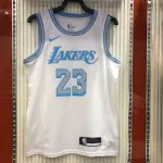2021/22 Los Angeles Lakers Retro LeBron James #23 White Men’s Jersey