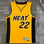 Maillot Hommes 2021/22 Miami Heat Earned Edition Jimmy Butler #22 Maillot homme Jimmy Butler #22 « Earned Edition » des Miami Heat, saison 2021/22