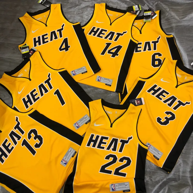2021/22 Miami Heat Earned Edition Dwyane Wade #3 Men’s Jersey