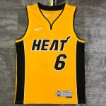 Maillot Hommes 2021/22 Miami Heat Earned Edition LeBron James #6 2021/22 Miami Heat Earned Edition LeBron James #6 Men’s Jersey