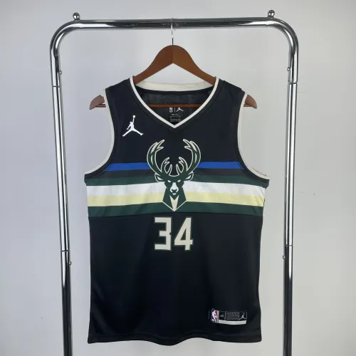 Maillot homme 2021/22 Milwaukee Bucks Jordan Edition Giannis Antetokounmpo #34