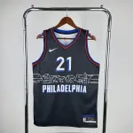 2021/22 Philadelphia 76ers City Edition Joel Embiid #21 Camisola para homem 2021/22 Philadelphia 76ers City Edition Joel Embiid #21 Men’s Jersey