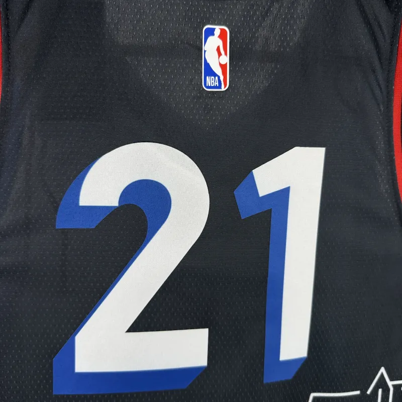 2021/22 Philadelphia 76ers City Edition Joel Embiid #21 Men’s Jersey