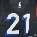 2021/22 Philadelphia 76ers City Edition Joel Embiid #21 Men’s Jersey