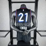 2021/22 Philadelphia 76ers City Edition Joel Embiid #21 Men’s Jersey