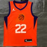 2021/22 Phoenix Suns Maglia arancione Deandre Ayton #22 Uomo 2021/22 Phoenix Suns Orange Deandre Ayton #22 Men’s Jersey