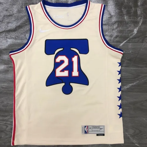 2021/22 Philadelphia 76ers Joel Embiid #21 Men's Jersey