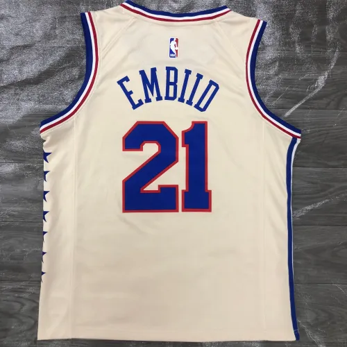 2021/22 Philadelphia 76ers Joel Embiid #21 Men’s Jersey