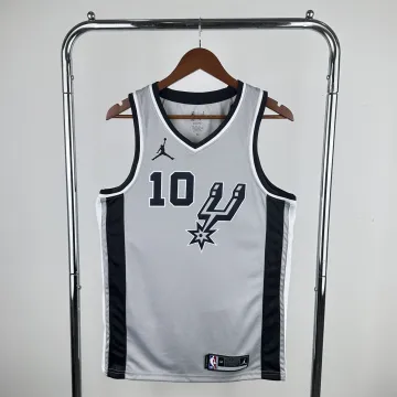 2021/22 San Antonio Spurs Jordan Edition Gray Jeremy Sochan #10 Jersey | NBA Swingman Jersey