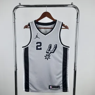 2021/22 San Antonio Spurs Jordan Edition Gray Kawhi Leonard #2 Jersey | NBA Swingman Jersey