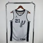 2021/22 San Antonio Spurs Jordan Edition Gray Tim Duncan #21 Jersey | NBA Swingman Jersey 2021/22 San Antonio Spurs Jordan Edition Gray Tim Duncan #21 Jersey | NBA Swingman Jersey