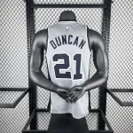 2021/22 San Antonio Spurs Jordan Edition Gray Tim Duncan #21 Jersey | NBA Swingman Jersey