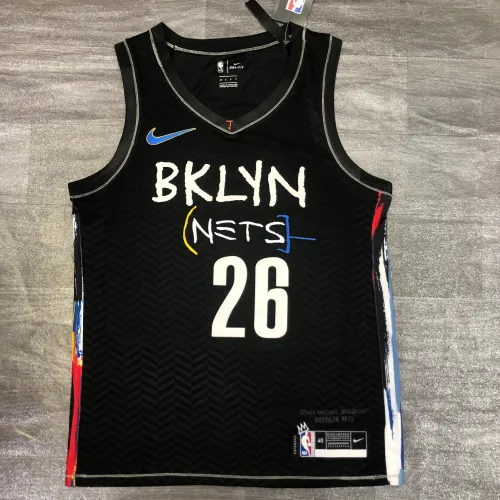 Maillot homme Spencer Dinwiddie #26, édition City Edition 2021/22 des Brooklyn Nets