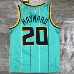 2021-22 Charlotte Hornets City Edition Green Gordon Hayward #20 Men's Jersey product image