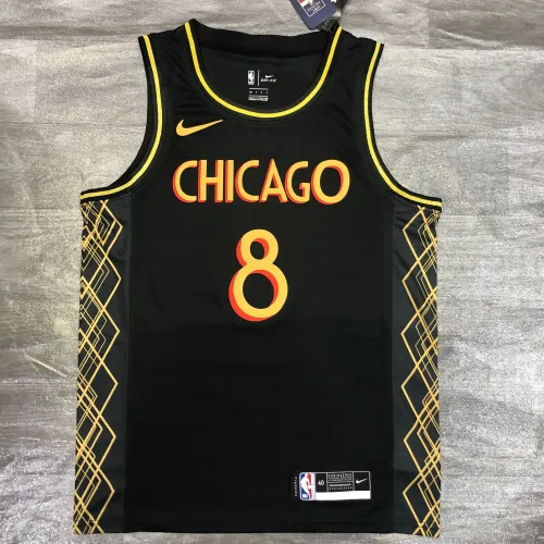 Chicago Bulls City Edition Zach LaVine #8 Herenshirt