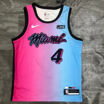 2021/22 Miami Heat Stadt Edition Victor Oladipo #4 Herren Trikot