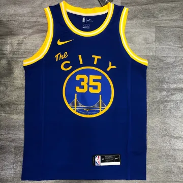 2021/22 Golden State Warriors Blue Kevin Durant #35 Men's Jersey