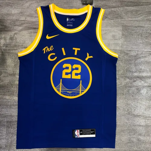 2021/22 Golden State Warriors Blue Andrew Wiggins #22 Men's Jersey