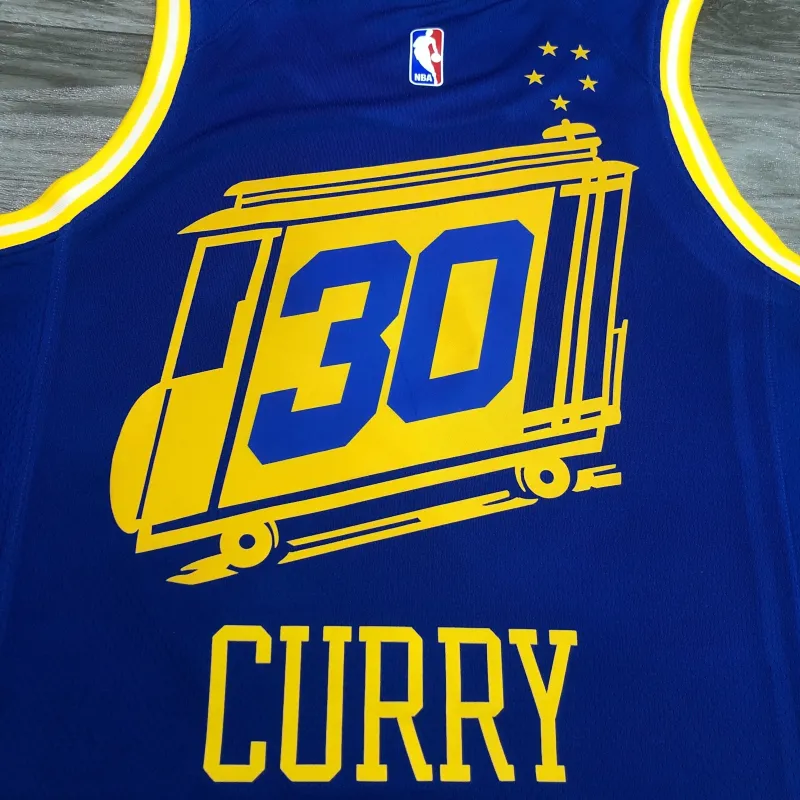 2021/22 Golden State Warriors Blue Stephen Curry #30 Men’s Jersey