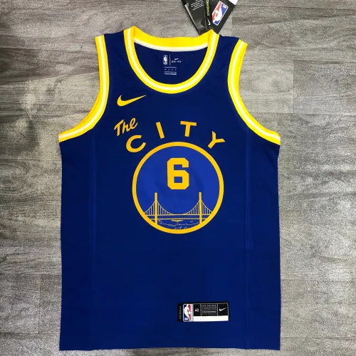 2021/22 Golden State Warriors Blue #6 Men's Jersey