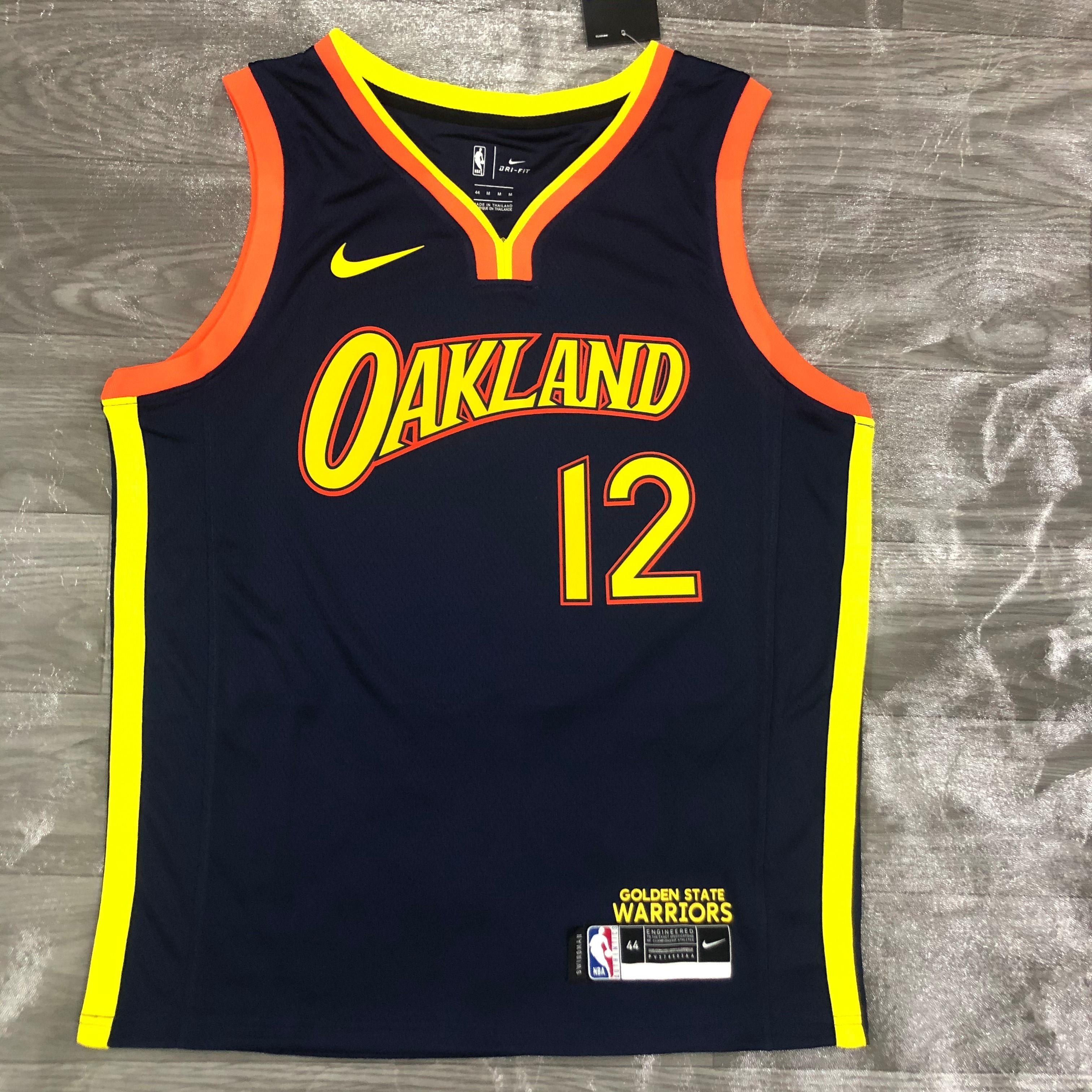 2021/22 Golden State Warriors City Edition #12 Men#039;s Jersey