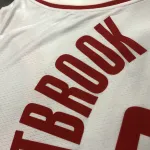 2021/22 Houston Rockets Russell Westbrook #0 Camiseta de hombre