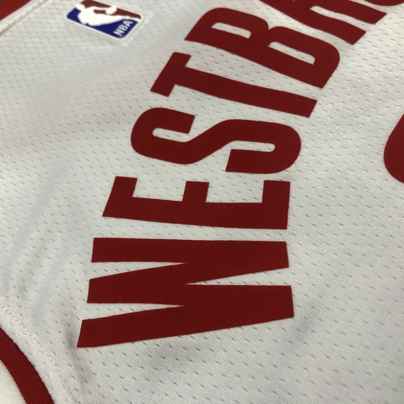 2021/22 Houston Rockets Russell Westbrook #0 Camiseta de hombre
