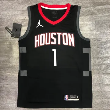 2021/22 Houston Rockets City Edition Edição Jordan Edição Tracy McGrady #1 Camisola para homem