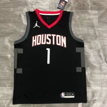 2021/22 Houston Rockets City Edition Edição Jordan Edição John Wall #1 Camisola para homem