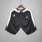 Calções pretos masculinos LA Clippers City Edition 2021/22 2021/22 LA Clippers City Edition Black Men’s Shorts