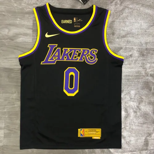 Camisola para homem 2021/22 Los Angeles Lakers Earned Edition Kyle Kuzma #0
