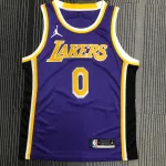 2021/22 Los Angeles Lakers Russell Westbrook #0 Maglia Uomo Viola
