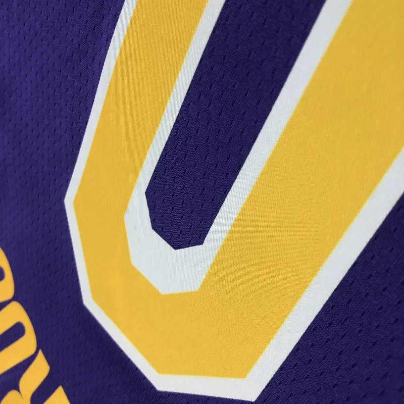 2021/22 Los Angeles Lakers Russell Westbrook #0 Maglia Uomo Viola