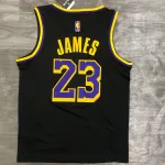 2021/22 Los Angeles Lakers Earned Edition LeBron James #23 Maglia da Uomo