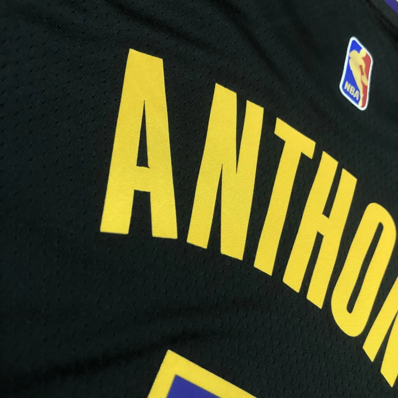 2021/22 Los Angeles Lakers Earned Edition Carmelo Anthony #7 herenshirt