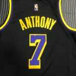 2021/22 Los Angeles Lakers Earned Edition Carmelo Anthony #7 herenshirt