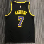 2021/22 Los Angeles Lakers Earned Edition Carmelo Anthony #7 herenshirt