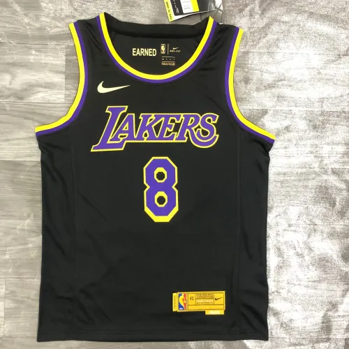 2021/22 Los Angeles Lakers verdiente Ausgabe Kobe Bryant #8 Herren-Trikot