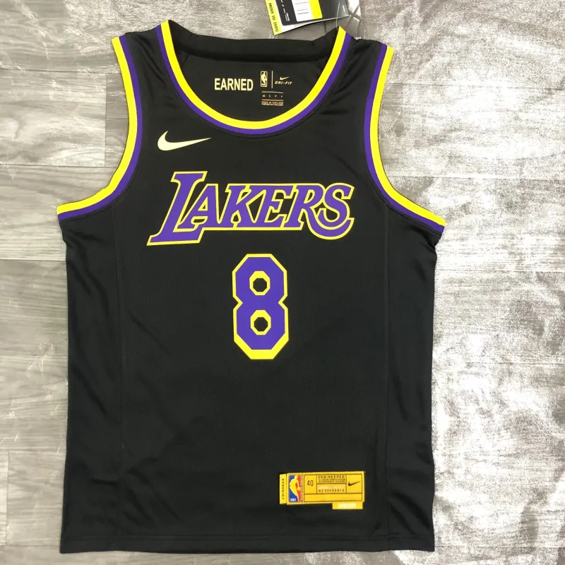2021/22 Los Angeles Lakers Earned Edition Kobe Bryant #8 Men’s Jersey