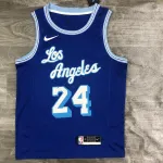 2021/22 Los Angeles Lakers Retro Kobe Bryant #24 Maglia da uomo blu Maglia da uomo blu Los Angeles Lakers 2021/22 Retro Kobe Bryant #24