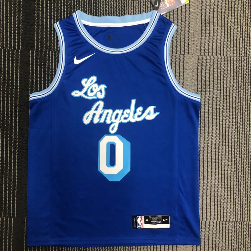 2021/22 Los Angeles Lakers Retro Russell Westbrook #0 Men’s Jersey