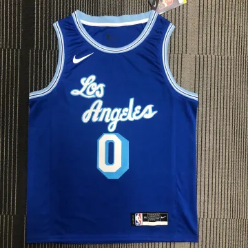 2021/22 Los Angeles Lakers Maglia retrò Russell Westbrook #0 Uomo