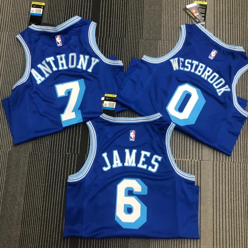 2021/22 Los Angeles Lakers Maglia retrò Russell Westbrook #0 Uomo