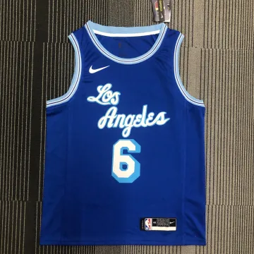 Maglia da uomo retrò dei Los Angeles Lakers di LeBron James #6, stagione 2021/22