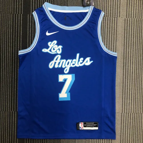 2021/22 Los Angeles Lakers Retro Carmelo Anthony #7 Camiseta hombre