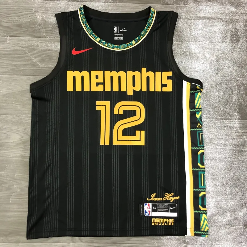 2021/22 Memphis Grizzlies City Edition Ja Morant #12 Men’s Jersey