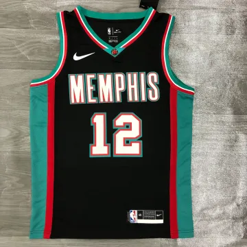 Maglia da uomo 2021/22 Memphis Grizzlies Retro Ja Morant #12