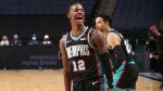 2021/22 Memphis Grizzlies Retro Ja Morant #12 Maglia Uomo