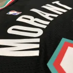 2021/22 Memphis Grizzlies Retro Ja Morant #12 Maglia Uomo